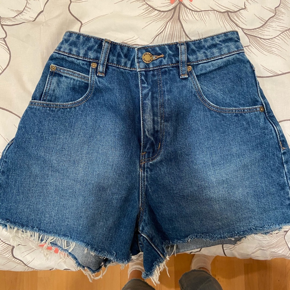 Altered Rollas Mirage High Loos Denim Shorts View 2